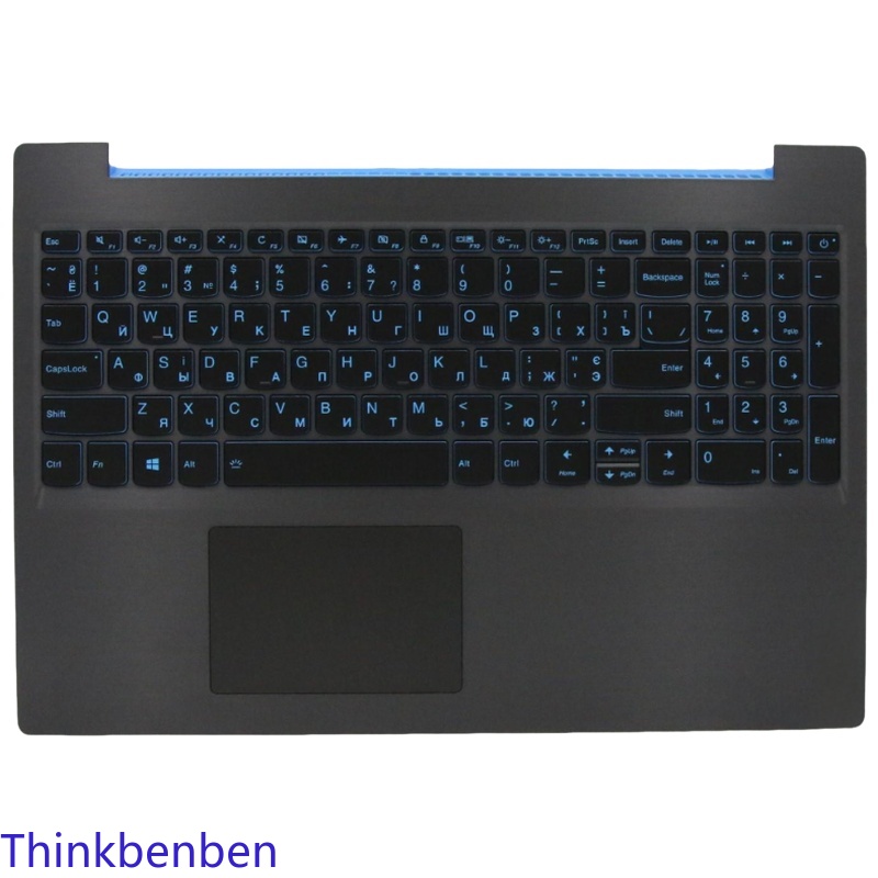 Keyboard Gaming Black - Cover Superiore per Tastiera Ucraina Nera