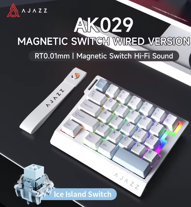 Gaming Keyboard Mini Mechanical - Tastiera da Gaming Cablata AK029 a