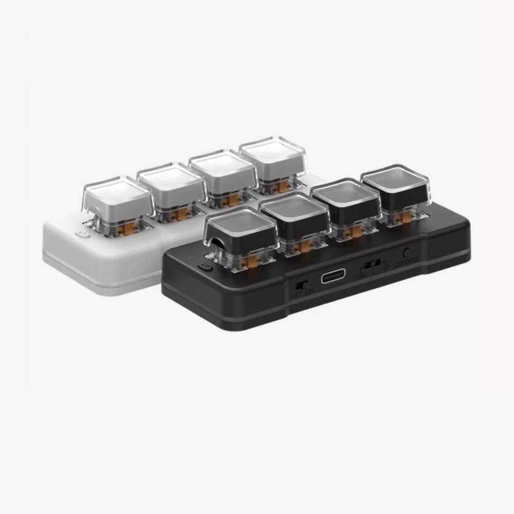 Gaming Keyboard Mini Mechanical - MK424Pro Mini tastiera Wireles a 4