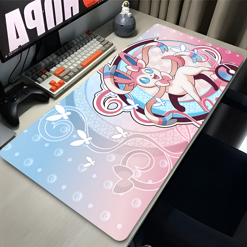 Gaming Keyboard En Mouse - Tappetino per mouse grande rosa carino