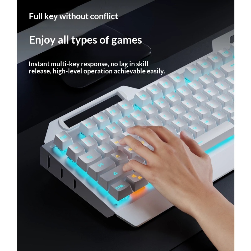 Eweadn Tk900 Combo Tastiera Me - Keyboard Gaming Blue Switch recensione e prezzo