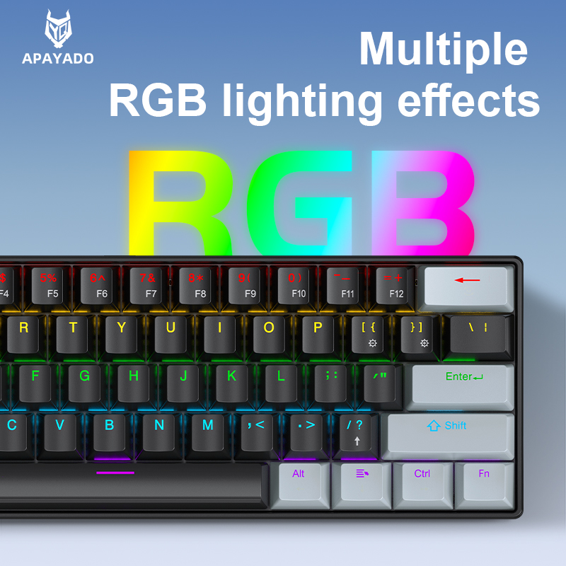 APAYADO K61 Mini tastiera da g - Keyboard Gaming Blue Switch recensione e prezzo