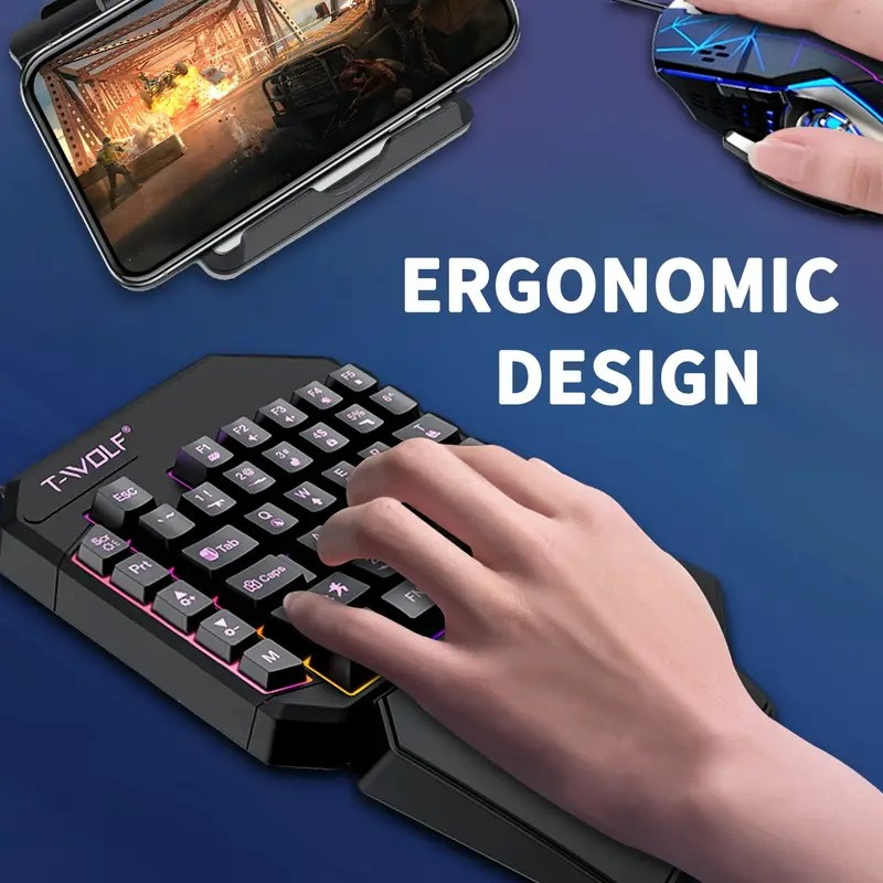FocusOnPC TF900 Combo Converti - Gaming Keyboard And Mouse Mobile recensione e prezzo