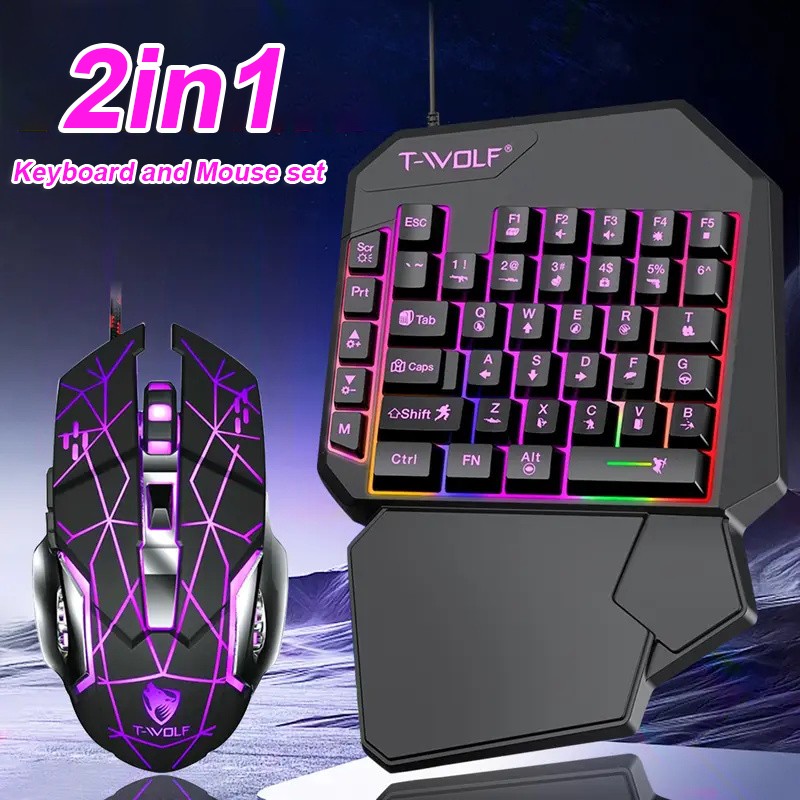 FocusOnPC TF900 Combo Converti - Gaming Keyboard And Mouse Mobile recensione e prezzo