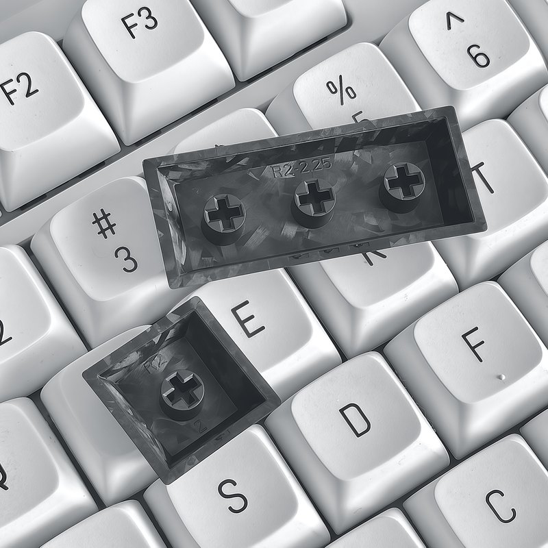 Keycap in fibra di carbonio ne - Keyboard Gaming Black recensione e prezzo