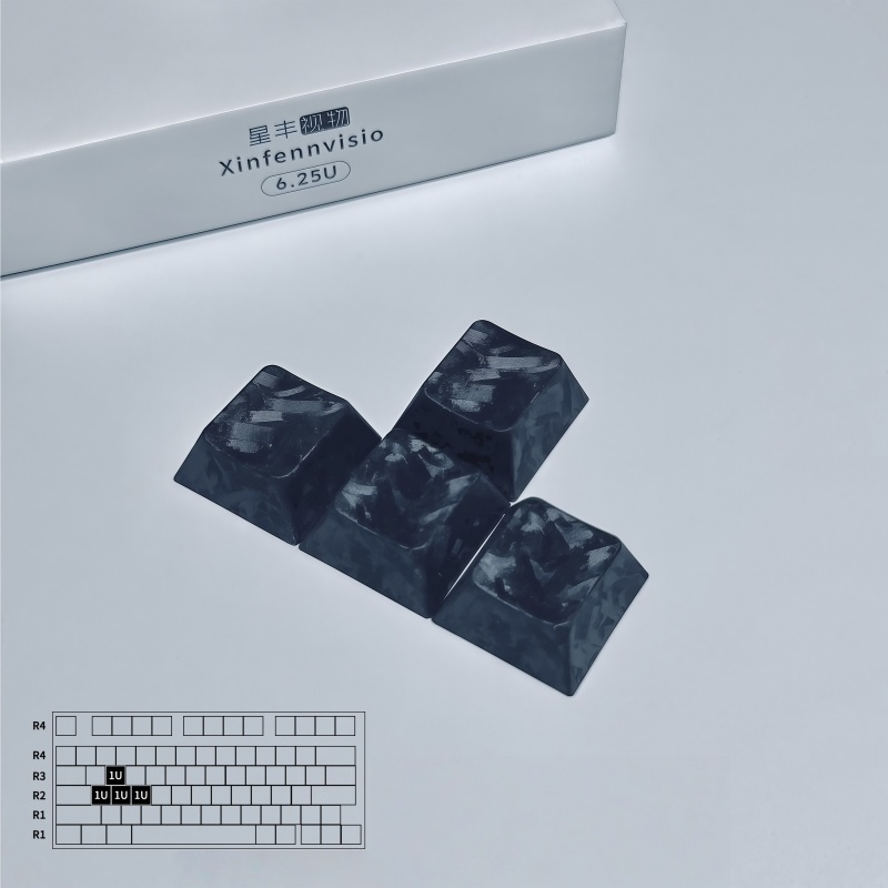 Keycap in fibra di carbonio ne - Keyboard Gaming Black recensione e prezzo