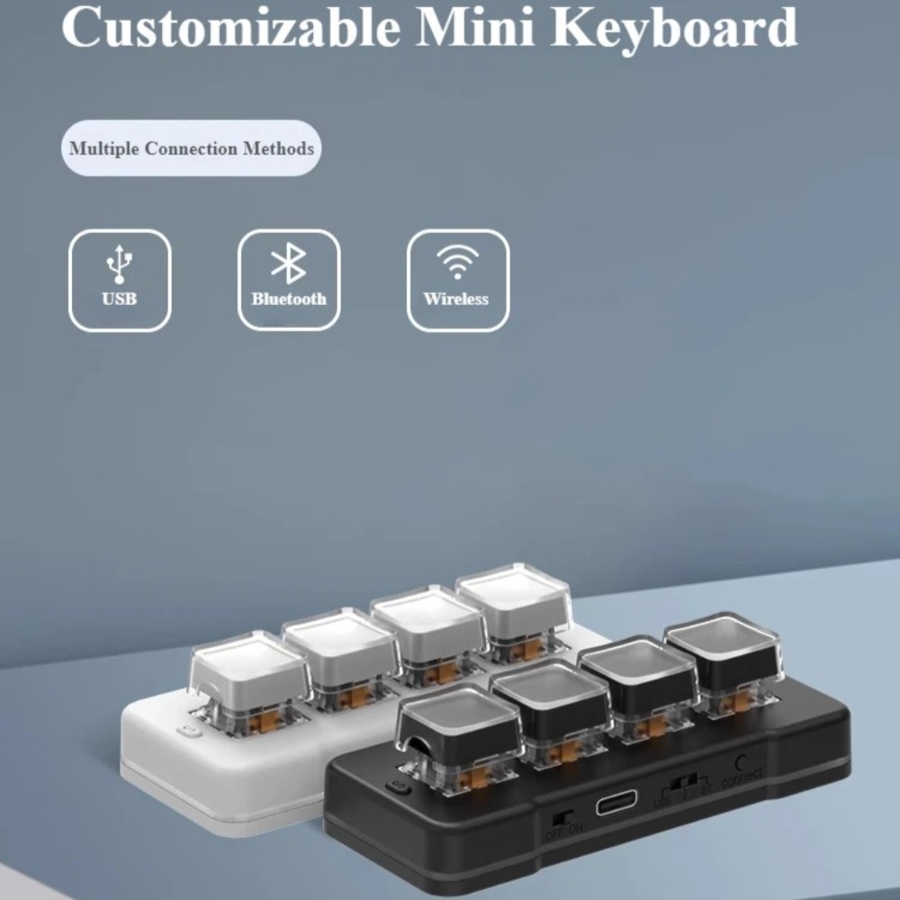 MK424Pro Mini tastiera Wireles - Gaming Keyboard Mini Mechanical recensione e prezzo
