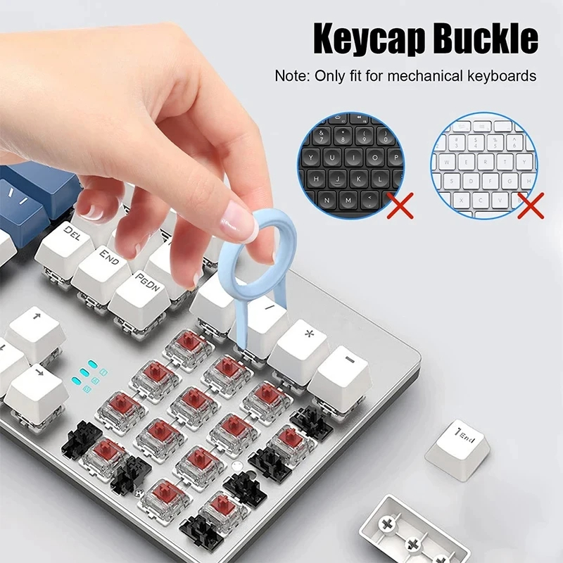 7 in 1 kit spazzola per pulizi - Keycap Puller Ring recensione e prezzo